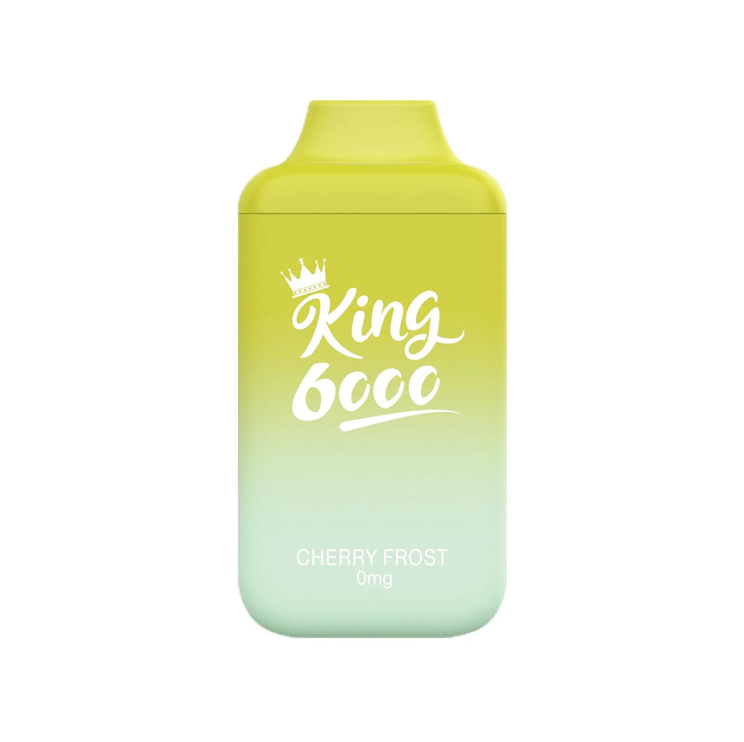 King 6000 Nicotine free Cherry Frost(Provincial Tax)