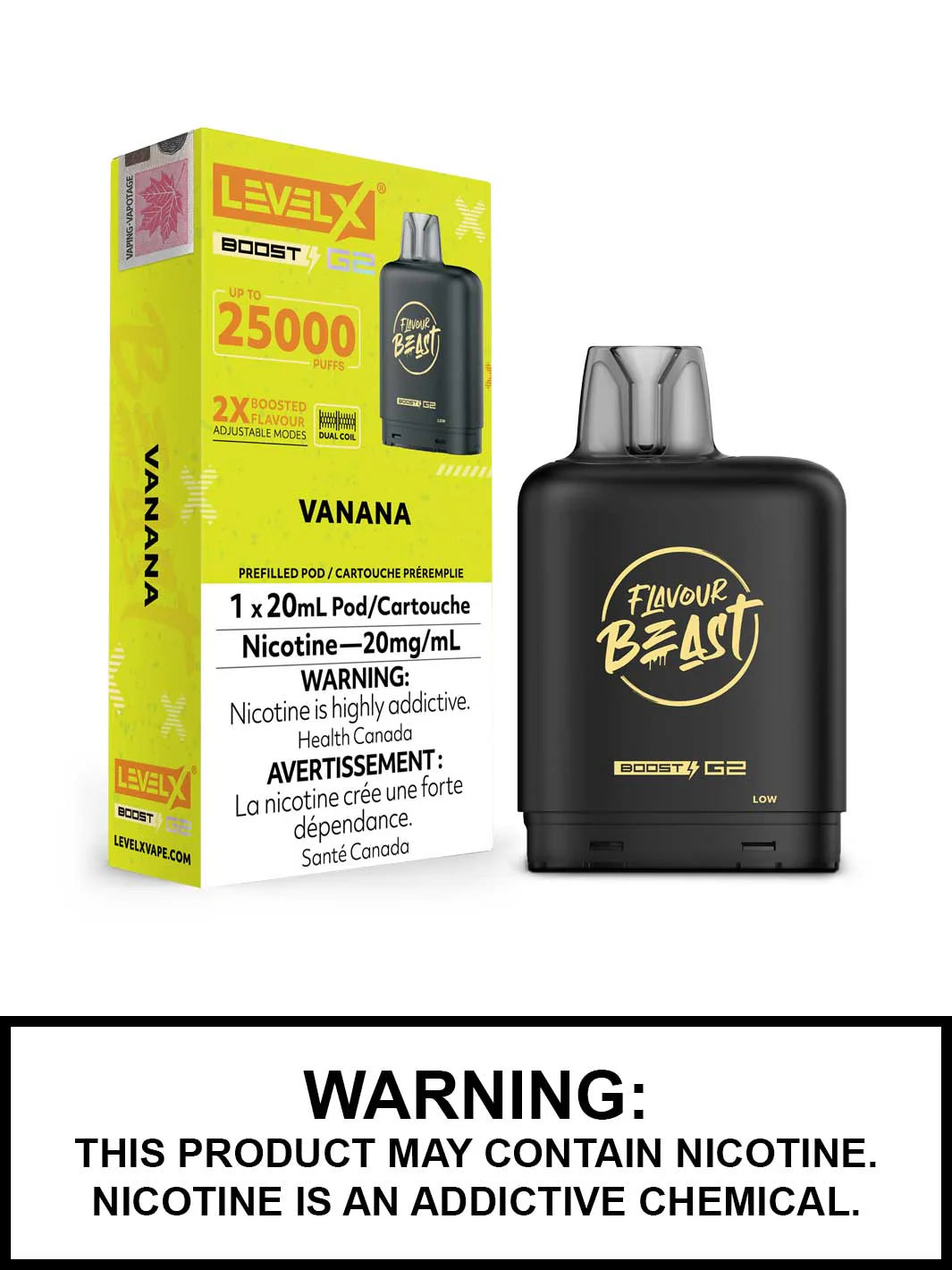 Level X Boost 25K Pod - Vanana (Provincial)