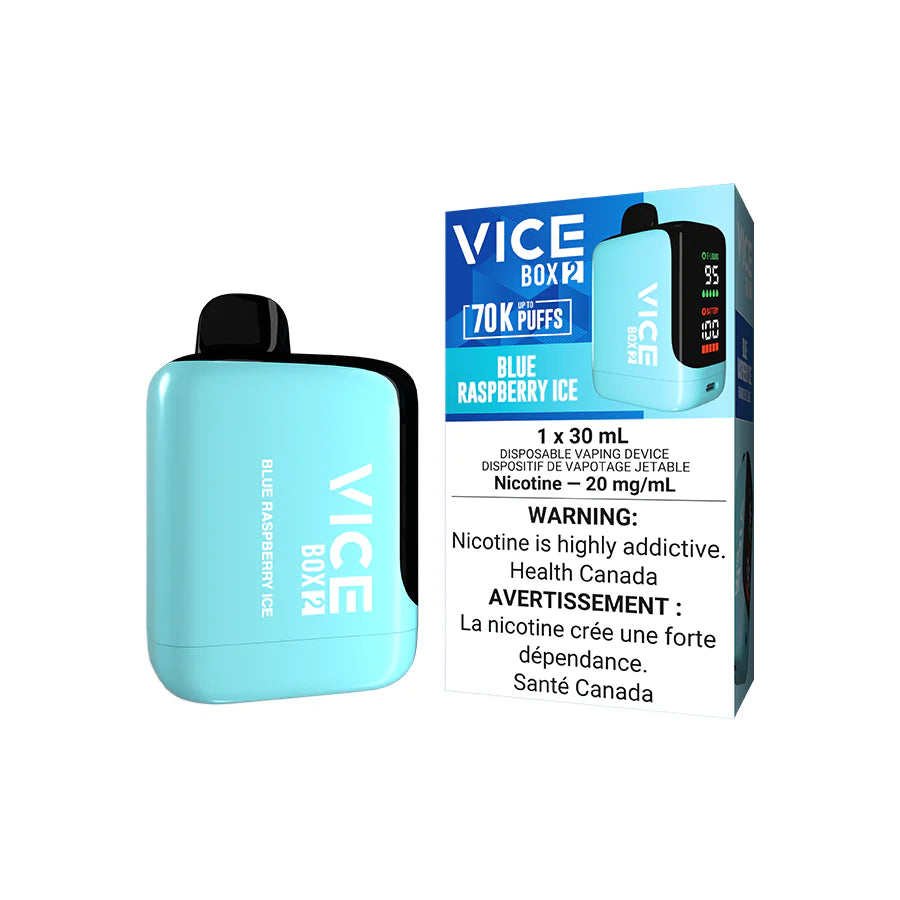 Vice box2 70k Blue Raspberry ice(Provincial Tax)