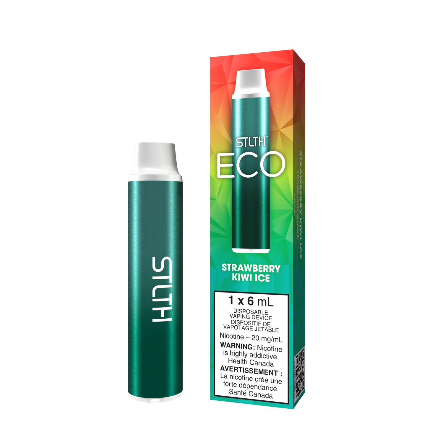 STLTH Eco Strawberry Kiwi Ice (Provincial Tax)