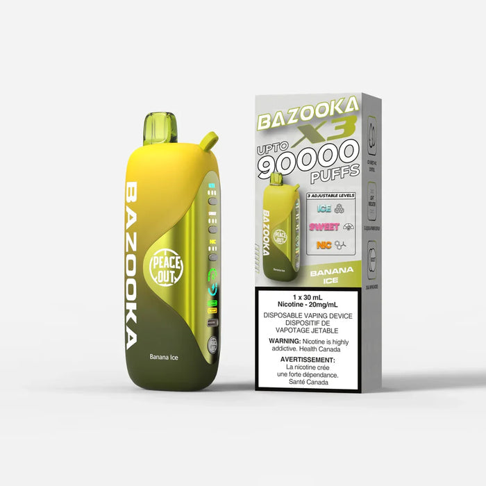 Bazooka X3 90k banana ice *