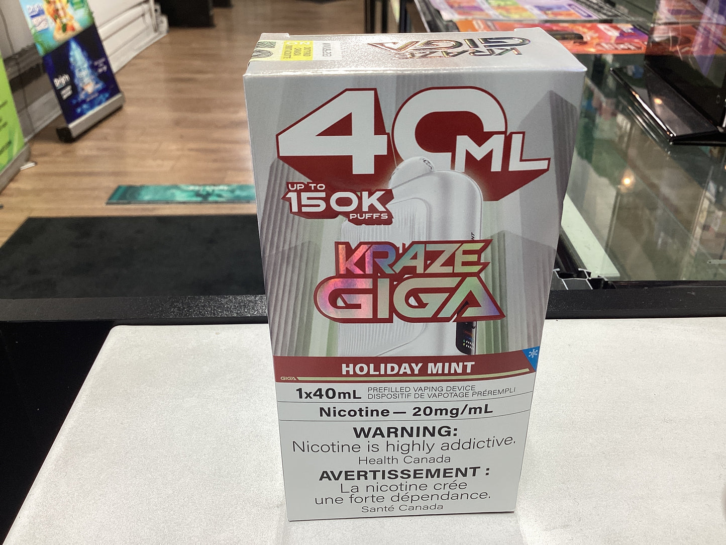 Kraze Giga 150k Holiday Mint