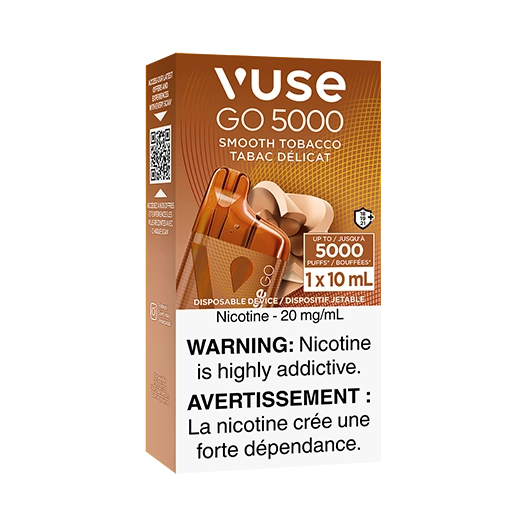 VUSE GO 5000 Smooth Tobacco (Provincial Tax)