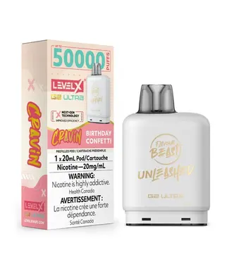 Flavour beast level X g2 ultra 50k birthday confetti