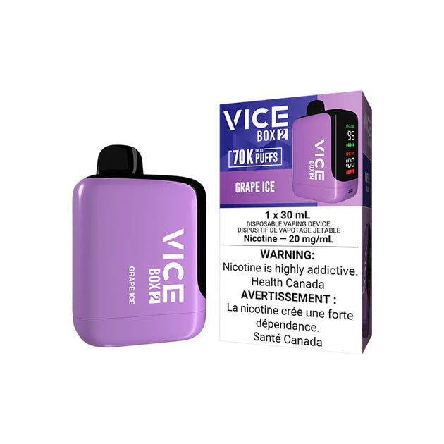 Vice box2 70k Grape ice (Provincial Tax)