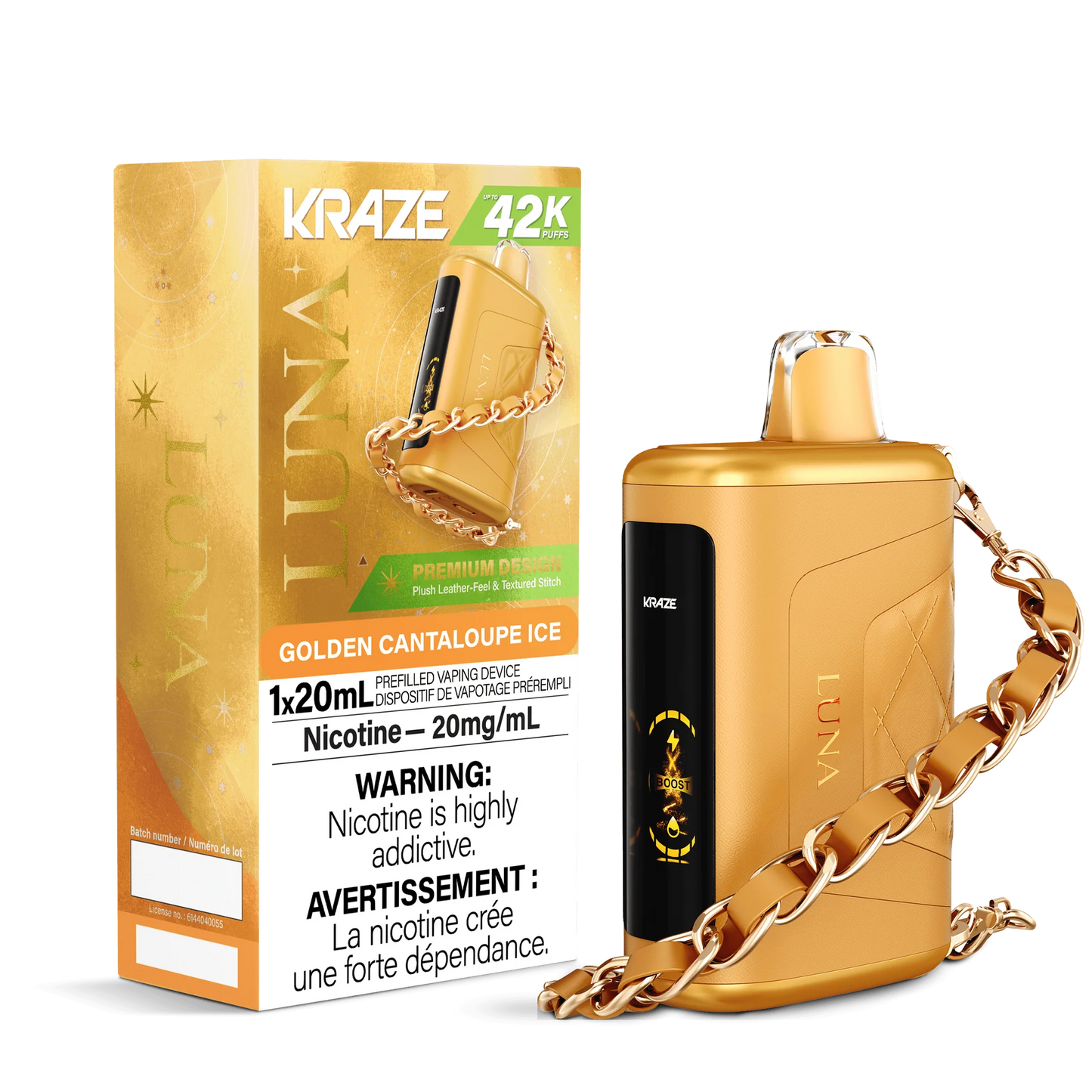 Kraze Luna 42K - Golden Cantaloupe Ice*