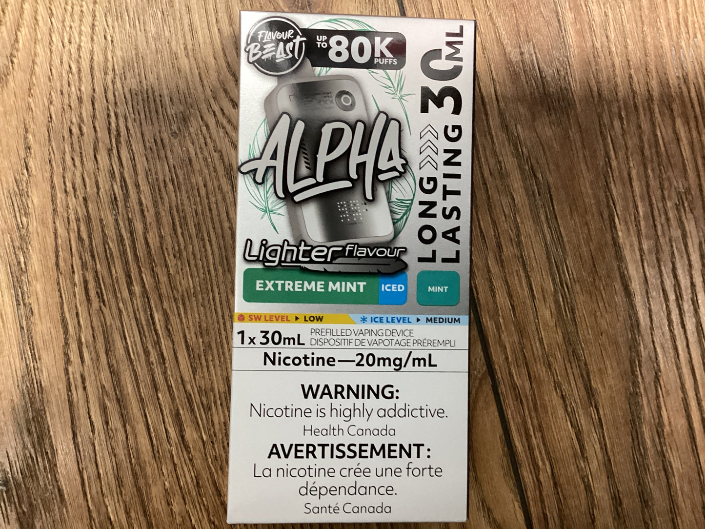 Flavour beast 80k Lighter Flavour Extreme mint
