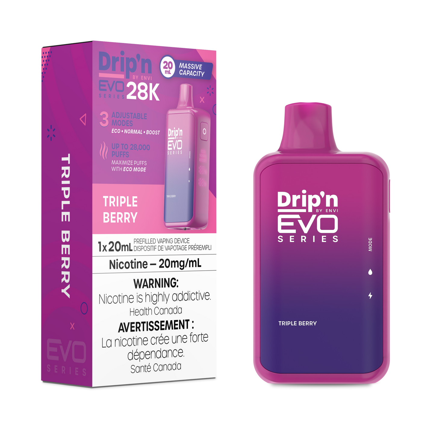 DRIP’N 28k Tripple Berry *