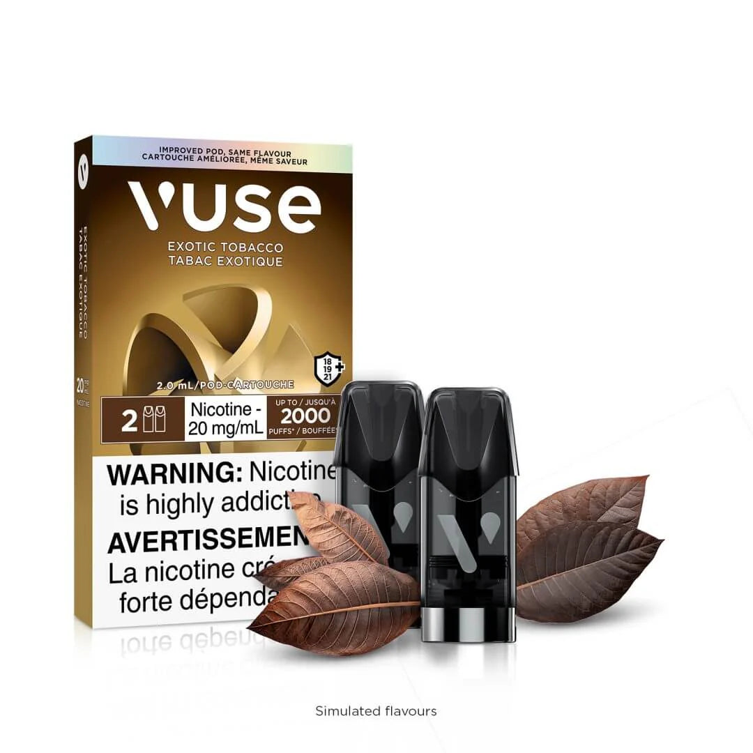 VUSE Pods Exotic Tobacco (Provincial tax)