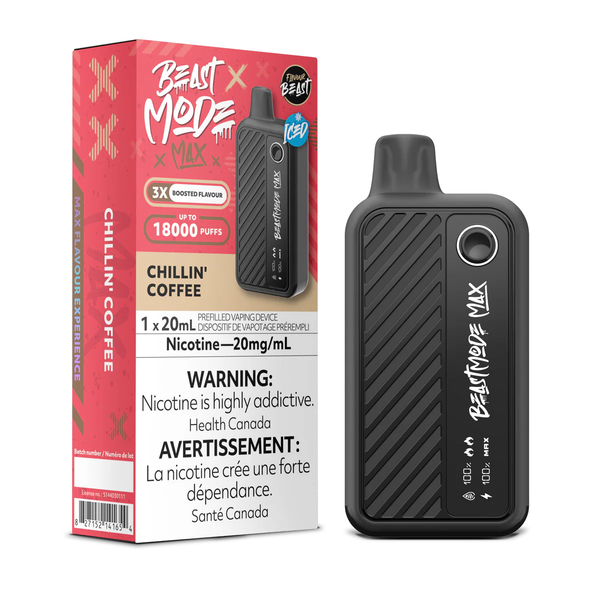 Flavour beast 18k chillin coffee iced (Provincial)