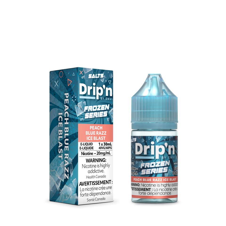 DRIP’N E-liquid 20mg/30ml Peach Blue Razz ice ( Provincial )
