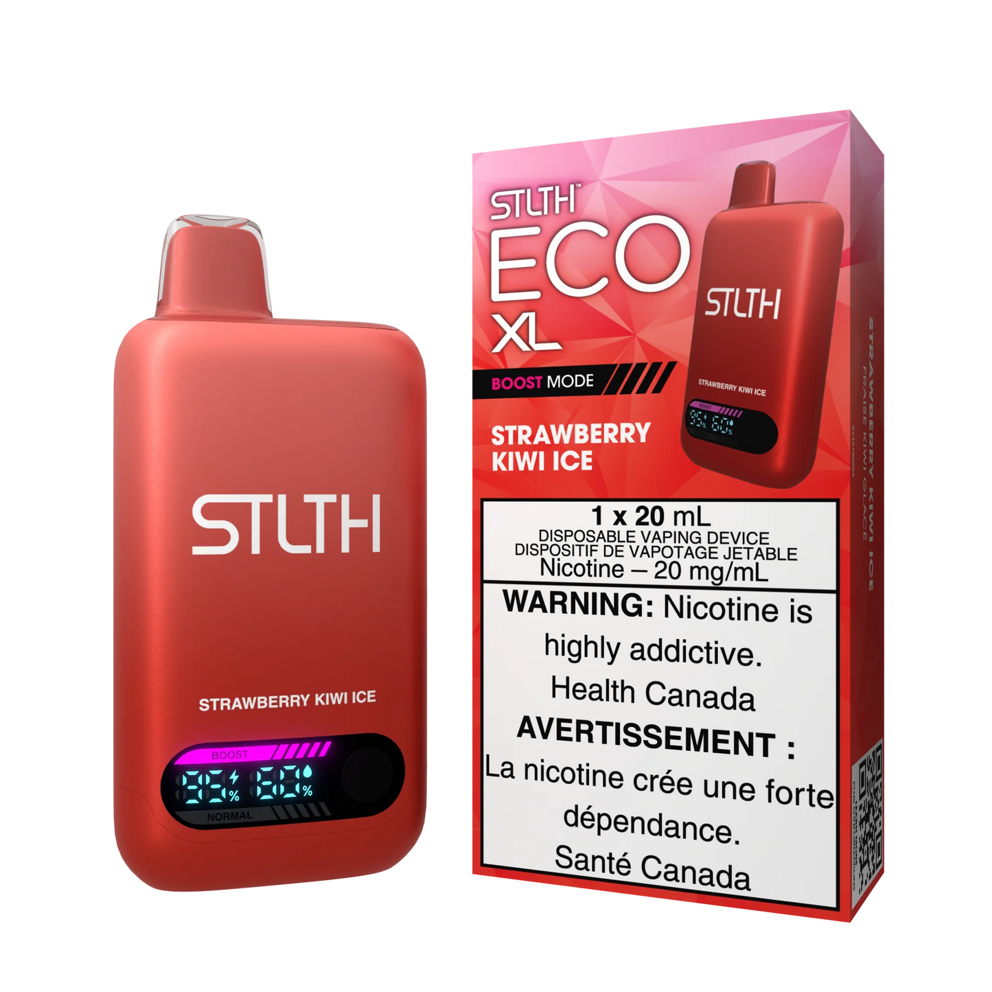 STLTH eco xl strawberry kiwi ice