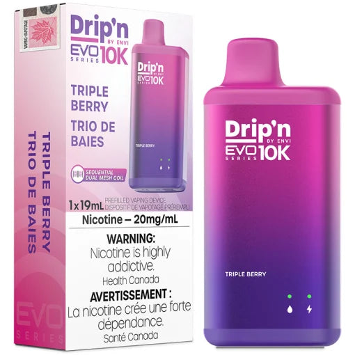 DRIP’N 10K Triple Berry