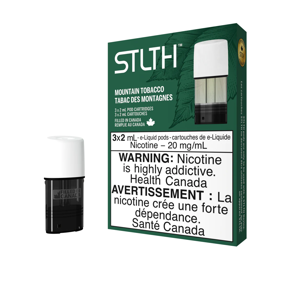STLTH pods Mountain Tobacco (provincial)