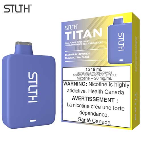 STLTH Titan 10000 Blueberry Lemon ice