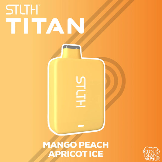 STLTH Titan 10000 Mango Peach Apricot Ice