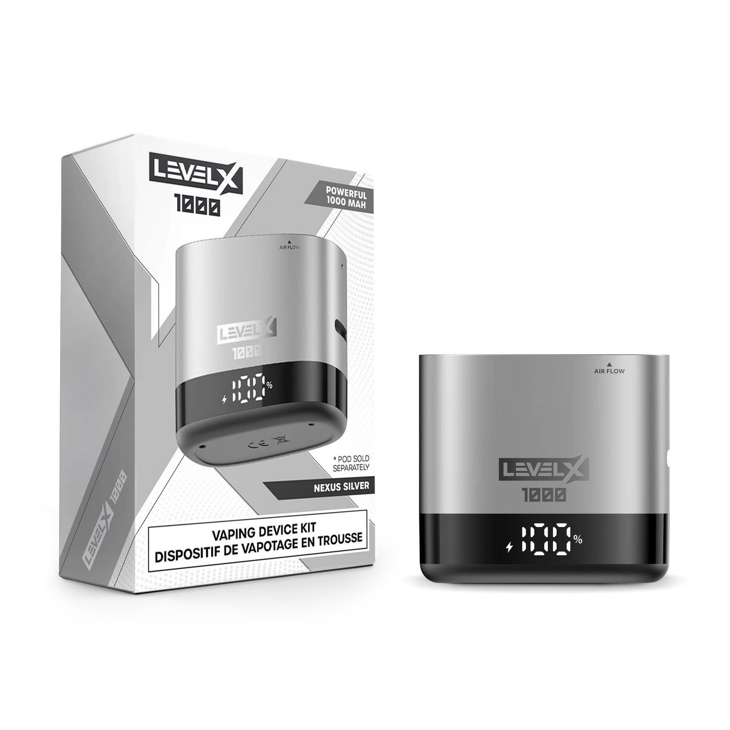 Level X battery Nexus Silver
