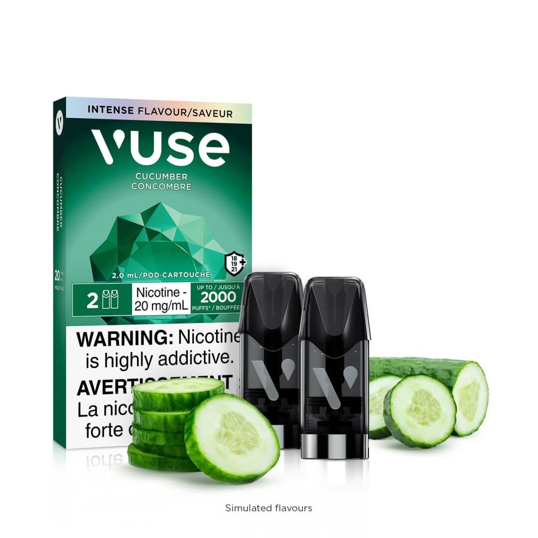 VUSE Pods Cucumber(Provincial tax) Queen Vape Shop VUSE Pods Cucumber(Provincial tax) Queen Vape Shop