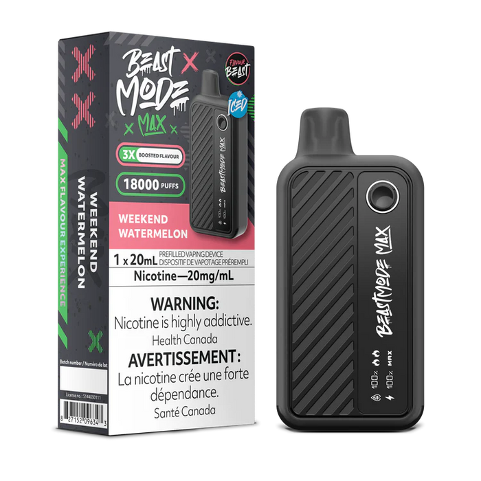 Flavour Beast Mode Max 18K Weekend Watermelon (Provincial Tax)