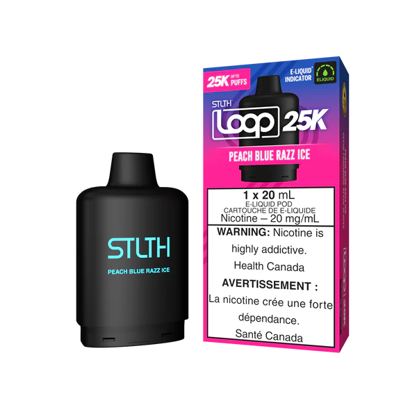 STLTH LOOP 25K Pod Peach Blue Razz (Provincial Tax)