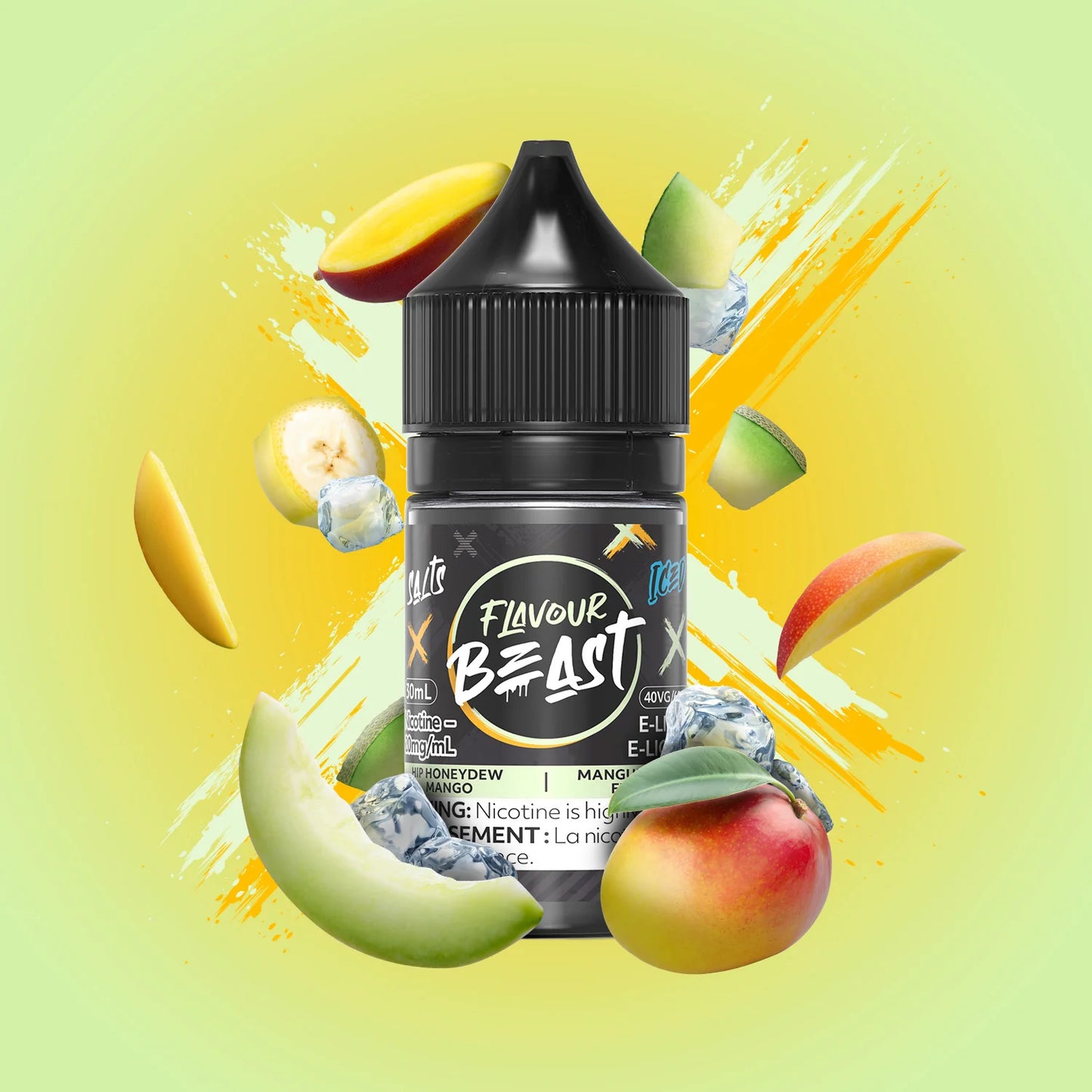 Flavour Beast E Liquid 20Mg Hip Honeydew Mango (Provincial Tax)