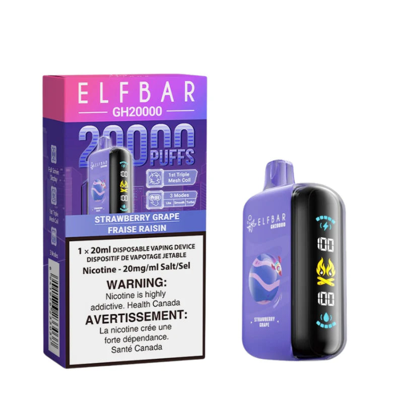 Elfbar GH20k Strawberry Grape ( Provincial Tax )