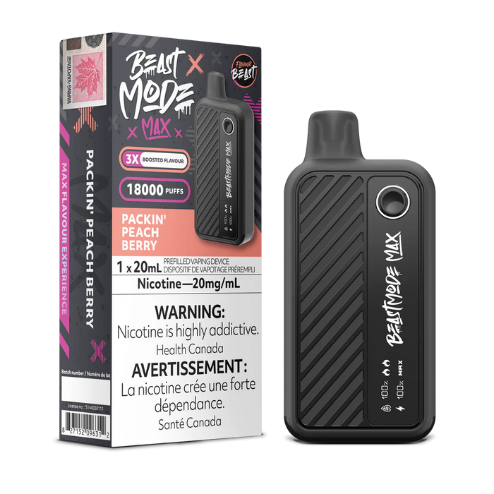 Flavour Beast Mode Max 18K Packin’ Peach Berry*
