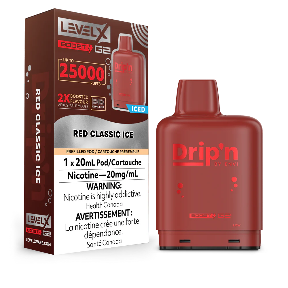 Drip’n Level X Boost 25K Red Classic ice*