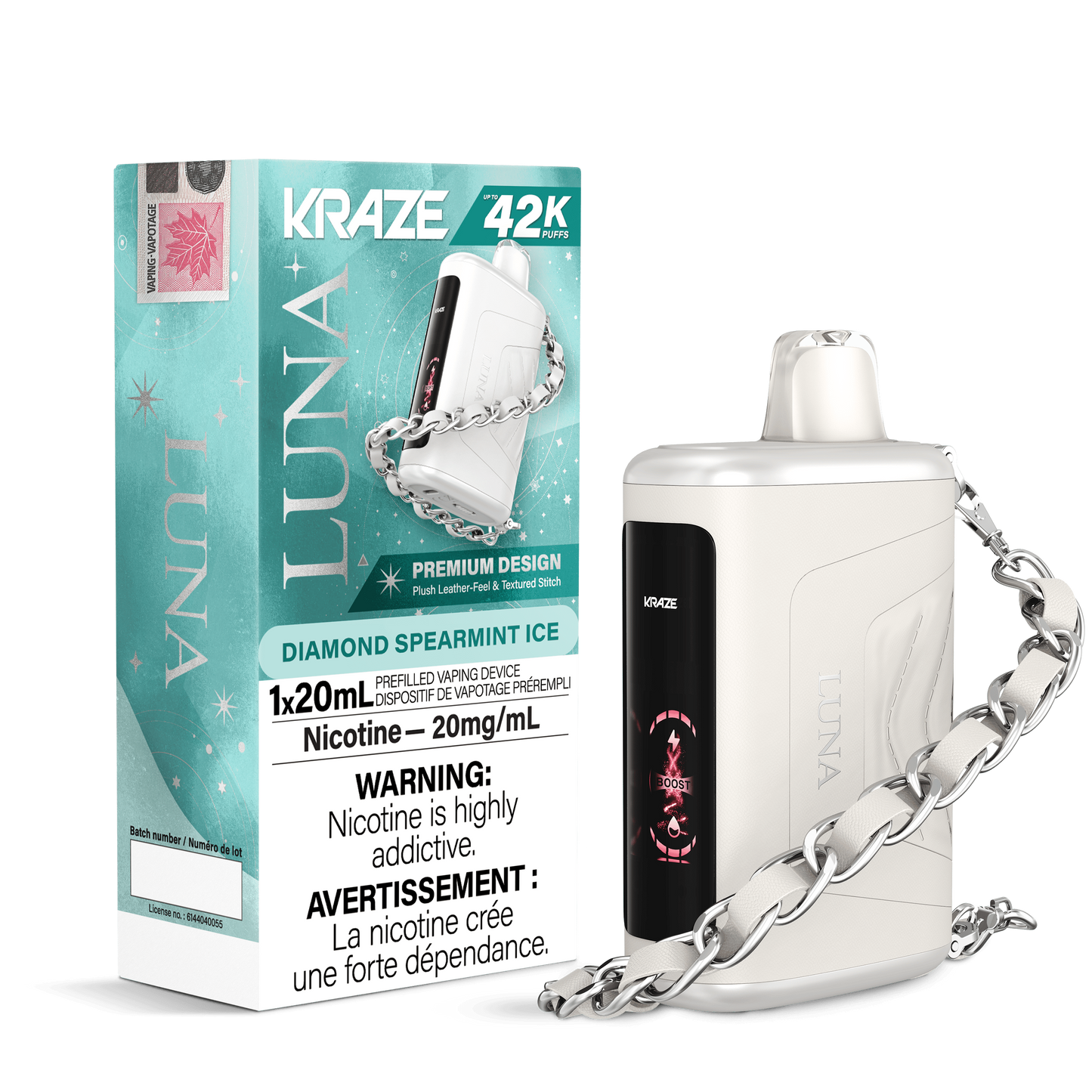 Kraze Luna 42K - Diamond Spearmint Ice*