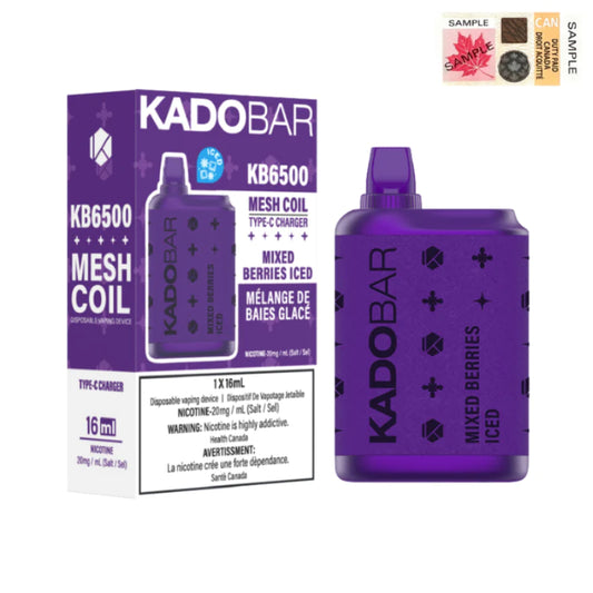KadoBar 6500 Mixed Berries Iced