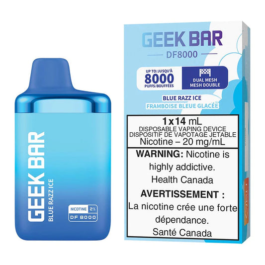 Geek bar 8000 blue razz ice