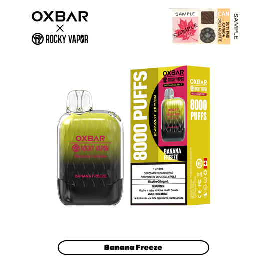 OXBAR G-8000-Banana freeze
