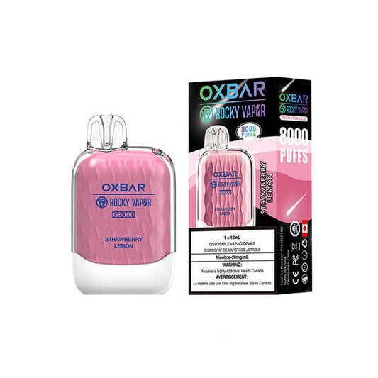 OXBAR G-8000-strawberry lemon