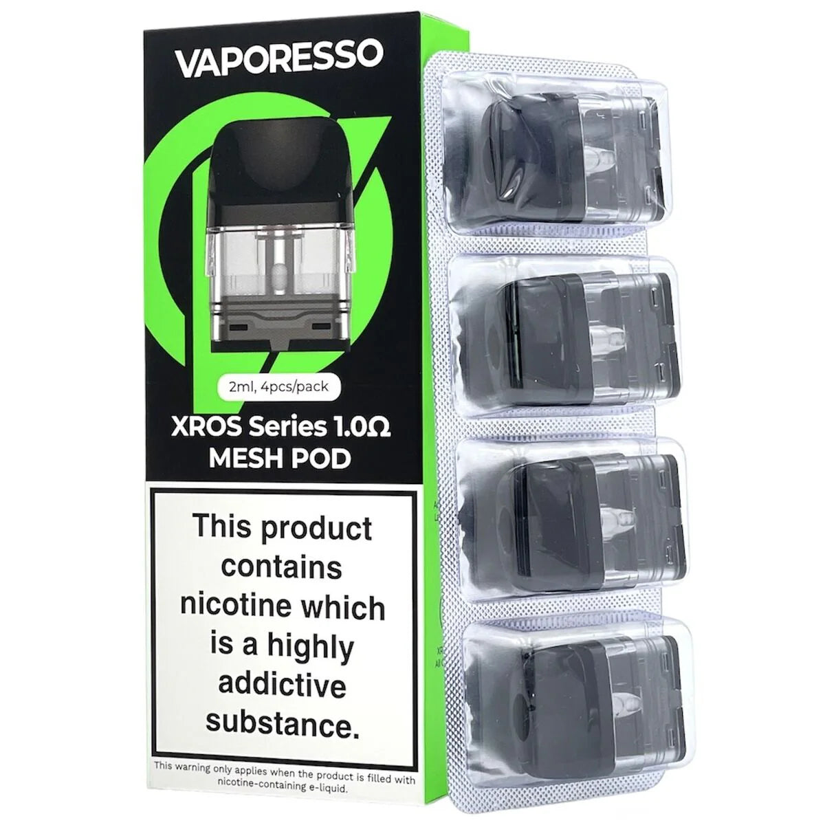Vaporesso XROS Series Replacement 1.0 ohm mesh pod 4/pk