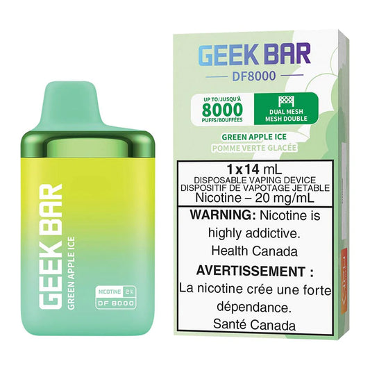 Geek bar 8000 green apple ice