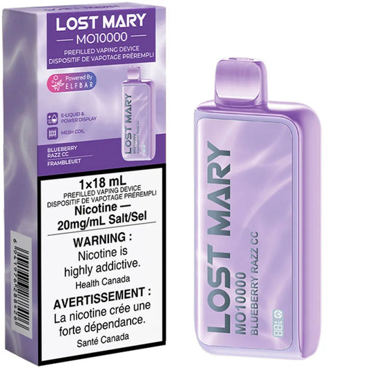 Lost Mary MO10000 Blueberry Razz CC