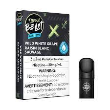 Flavour Beast 3pods Wild White Grape Iced