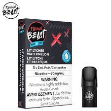 Flavour Beast 3pods Lit Lychee Watermelon Iced (provincial)
