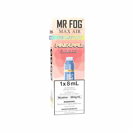 Mr fog max air 2500 pineapple Berry