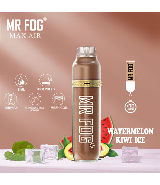 Mr Fog Max Air 2500 Watermelon Kiwi Ice