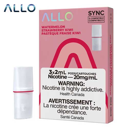 Allo Sync 3pods Watermelon Strawberry Kiwi (Provincial)