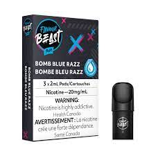 Flavour Beast 3pods Bomb Blue Razz (provincial)