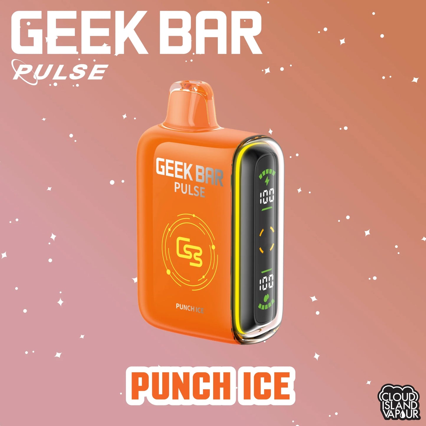 GEEK BAR 9K Punch ice (Provincial tax)