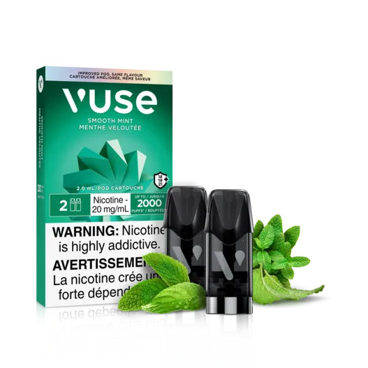 Vuse pods smooth mint ( provincial)