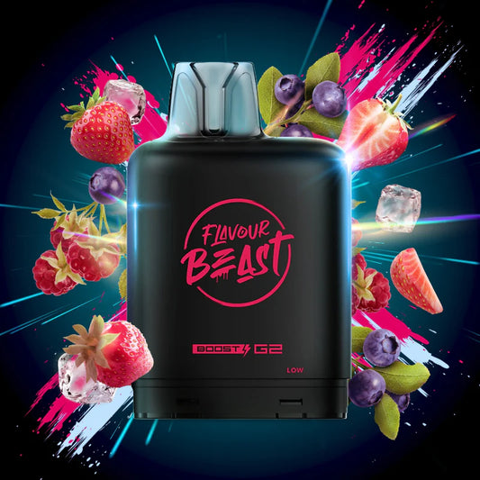 Level x 50k pod - Strawberry Raspberry Blueberry (provincial tax)