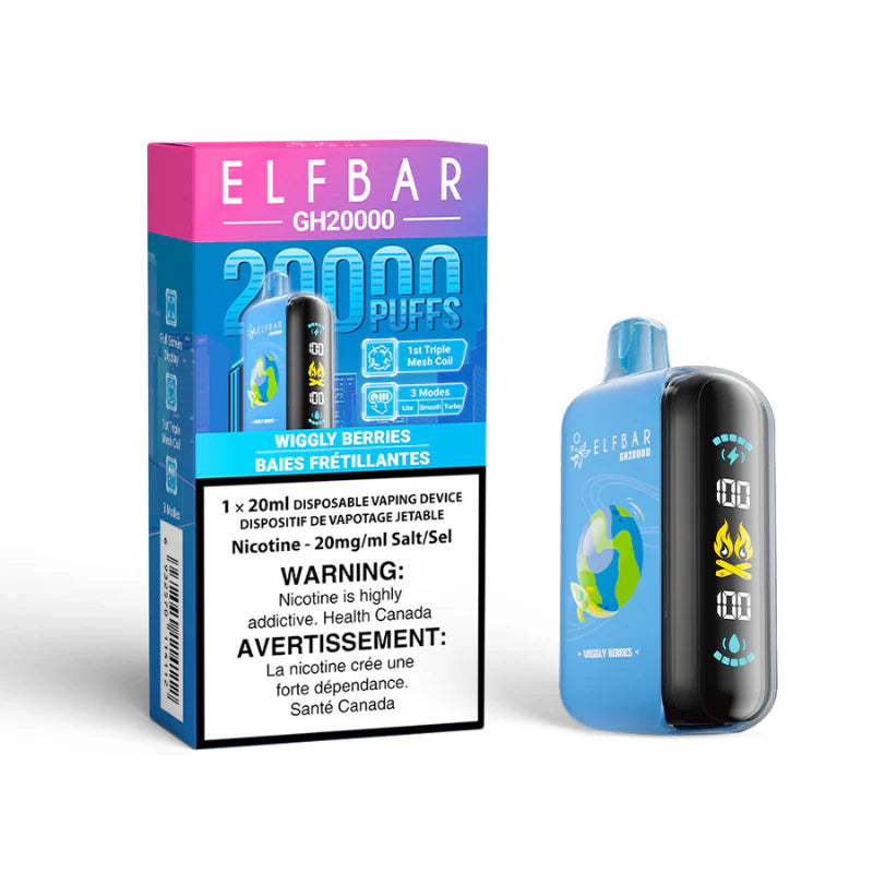 Elfbar GH20k Wiggly berries (provincial tax)