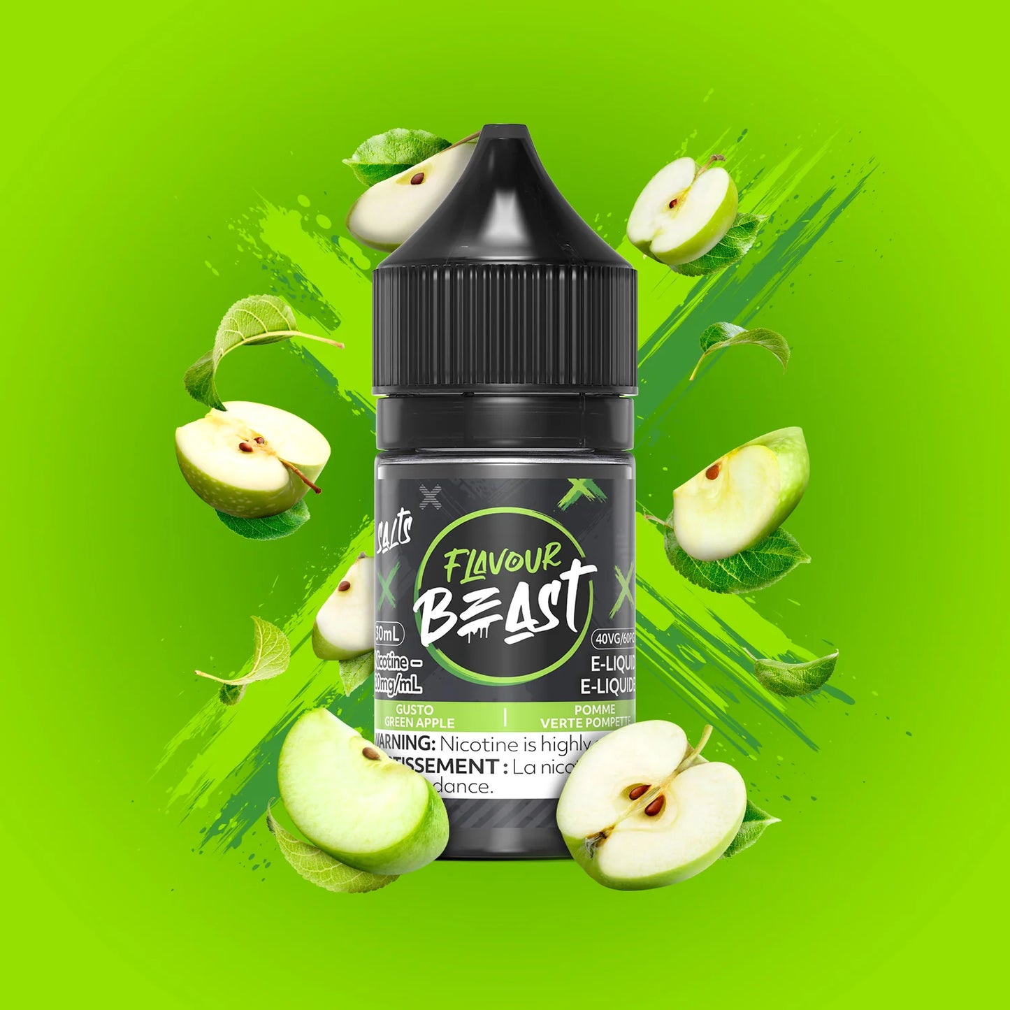 Flavour Beast E Liquid 10Mg Gusto Green Apple*