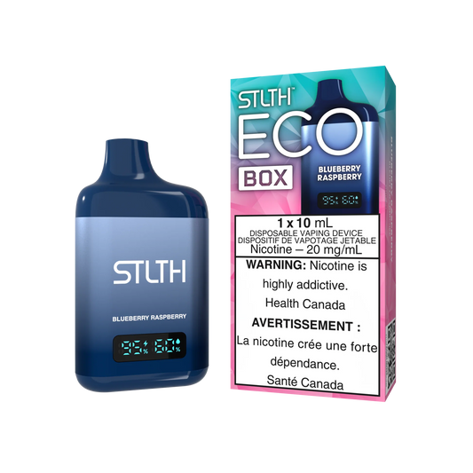 STLTH eco Box 10ml - blueberry raspberry (provincial tax)