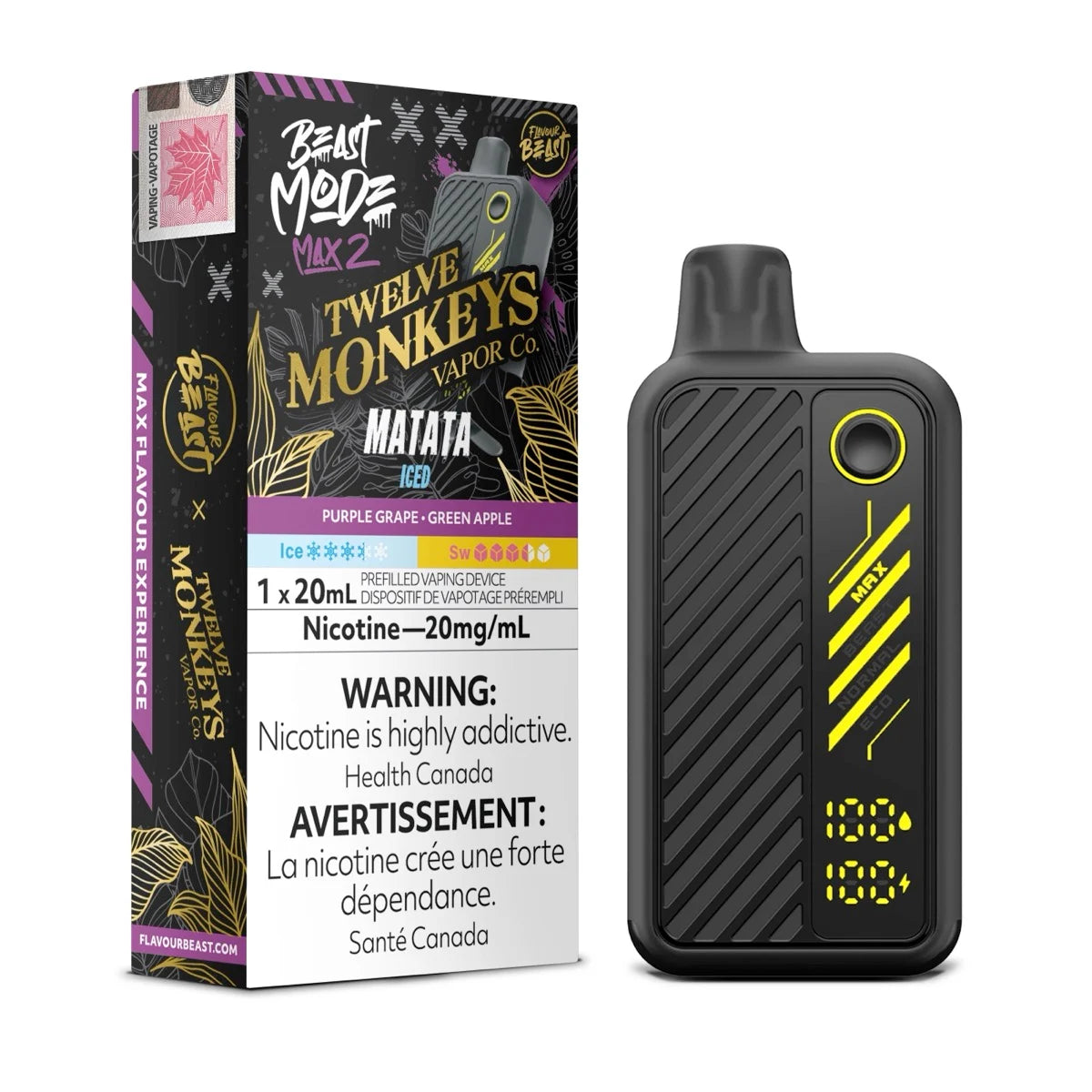 Flavour beast Max 2 50k matata iced(Provincial)