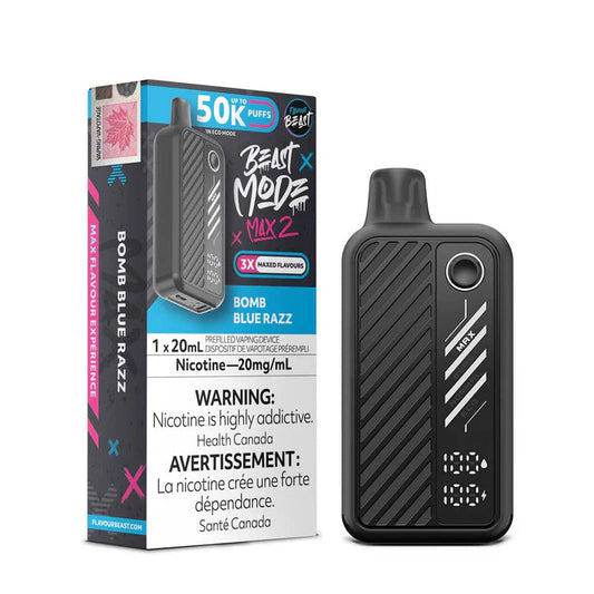 Flavour Beast Mode Max2 50k Bomb Blue Razz (Provincial Tax)